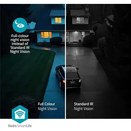 Nedis SmartLife Außenkamera Weiß