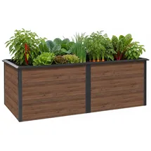 Zelsius Hochbeet 200 x 100 x 77 cm Anthrazit