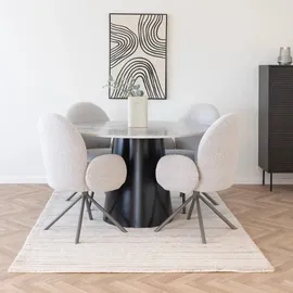 VCM Esstisch Brito Dekor Grau