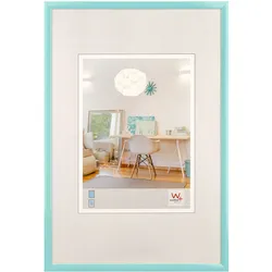 walther + design Lifestyle Kunststoff Bilderrahmen 50x70 cmTÜRKIS