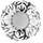 Alessi Mediterraneo Obstschale Silber/Weiß 25 cm