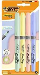 BIC Textmarker Gemischt Mittelere Keilspitze 1,6 mm 4 Stück