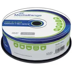 MEDIARANGE DVD-R 25er Spindel MR403 4,7Gb120min.