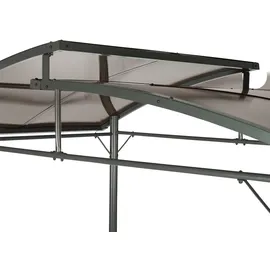 LECO Metallpavillon 2,45 x 1,5 m grau 13880999