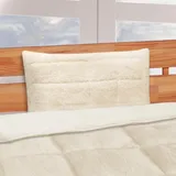 BestLivings Lammflor Optik + 40x80cm Kissen