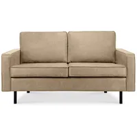 Konsimo Invia Sofa 2-Sitzer, beige ¦ Maße (cm): B: