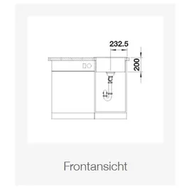 Blanco Naya 45 tartufo + Handbetätigung