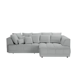 Switch Eckcouch Mikrofaser 3-Sitzer Grau