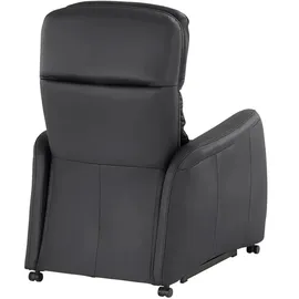 Hukla Relaxsessel Tobias Leder 75 x 105 x 88 cm Schwarz