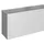 Biohort Hochbeet 2x0,5 201 x 53 x 77 cm silber-metallic