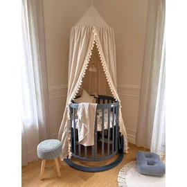 Waldin Wiege Schaukel für 7in1 Babybett Kinderbett, KEIN BETT