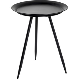 Haku-Möbel HAKU Möbel Beistelltisch Metall schwarz