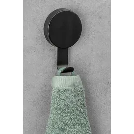Wenko Pavia Wandhaken 2er Set Schwarz