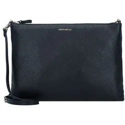 Coccinelle Best Umhängetasche Leder 28 cm  schwarz
