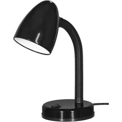 Activejet Schreibtischlampe AJE-BILL Schwarz E27, Schwarz, Schlafzimmer, Kinderz