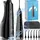Maltec Munddusche Zahndusche elektrisch MalTec Toothie X60 150PSI Akku 2600 mAh 4 Betriebsmodi kabellos Schwarz Reisetasche