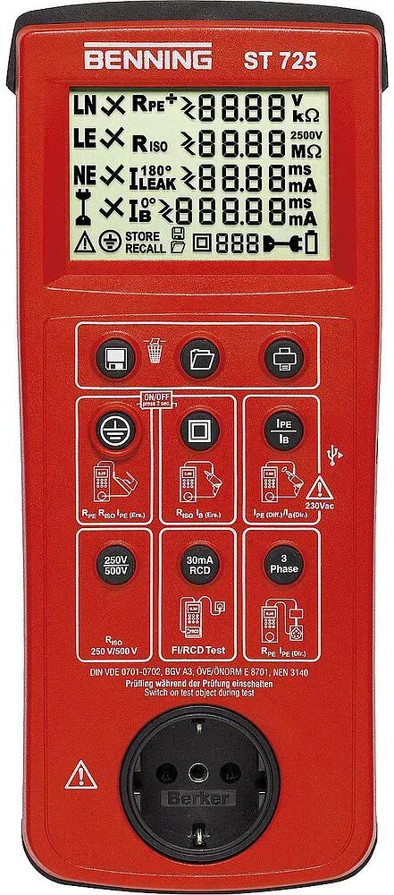 Gerätetester BENNING ST 725