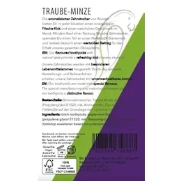 Wunder Zahnstocher mit Geschmack Traube/Minze 30 St.