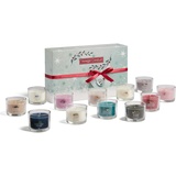 Yankee Candle Snow Globe Wonderland 12 Mini Votives Candles Weihnachtsgeschenk-Set II.