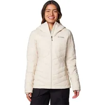 Columbia Joy Peak II Hooded Jacket W 2089041278, Women Jackets, Beige, - Kunstfaserjacke - Damen, Dark Stone L