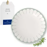 Villeroy & Boch Speiseteller Fleur vert Länge 26,6 x Breite Höhe 2,6 cm