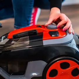 Lehmann Typhoon beutelloser Staubsauger rot