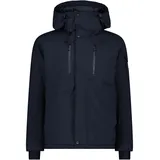 CMP Man Jacket Fix Hood Skijacke Black/Blue 58