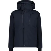 CMP Man Jacket Fix Hood Skijacke Black/Blue 58
