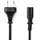 Nedis Stromkabel | Eurostecker | IEC-320-C7 | 0.50 m | Gerade | 2x 0.75 mm2 | Kupfer | flach | Nickel | H03VVH2-F 2x0.75mm2 | PVC | Netzstecker: Euro/Typ C (CEE 7/16) | Netzstromversorgung