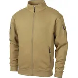 Max Fuchs MFH Sweatjacke Tactical coyote tan - Beige