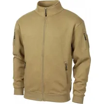 Max Fuchs MFH Sweatjacke Tactical coyote tan - Beige