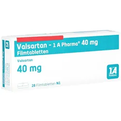 Valsartan-1a Pharma 40 mg Filmtabletten 28 St