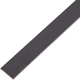 GAH Alberts Flachstange 20 x 2 mm 1000 mm schwarz eloxiert