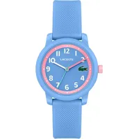 Lacoste Analog Quarzuhr für Kinder Kollektion LACOSTE.12.12 Kids mit Blaues Silikonarmband - 2030041