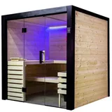 Harvia Family Medium Saunakabine Massivholzsauna aus Fichte