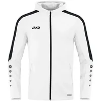 Jako Power Kapuzenjacke weiß 4XL