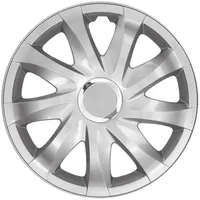 RADKAPPEN-KÖNIG 1STÜCK EINZELN 16 Zoll 16" RKK01 Silber Radkappe Radzierblende