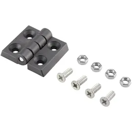 BASETECH Kunststoff-Scharnier 53x44x8mm 53mm 1St.