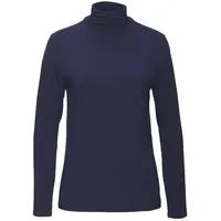 LASCANA Stehkragenshirt Damen navy Gr.32/34