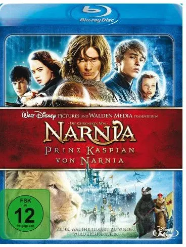 Blu-ray Die Chroniken von Narnia - Prinz Kaspian von Narnia Fantasy Abenteuer Film 2008