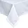 Homescapes Tischdecke Hohlsaum 178 x 300 cm Weiß