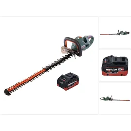 Metabo HS 18 LTX BL 75 Akku Heckenschere 18 V 75 cm Brushless + 1x Akku 5,5 Ah - ohne Ladegerät