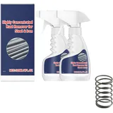 2 Stück Heavy-duty Metal Rust Remover,Rostentferner Metall,Rostlöser Spray,Rostentferner Spray,Strong Rust Remover,Leistungsstarker Rostlöser für Iron,Entfernt effektiv Rost von Metalloberflächen