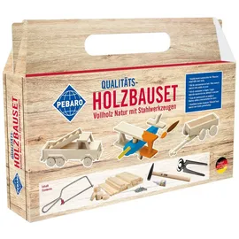 Pebaro 465 Holzbauset im praktischen Tragegriff-Karton