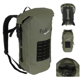 Fox Rucksack Dry Pak 30 Oliv, wasserdicht