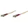 Intellinet Network Solutions Intellinet LWL Anschlusskabel 5.00m Orange [1x ST-Stecker - 1x ST-Stecker] 62,5/125 OM1