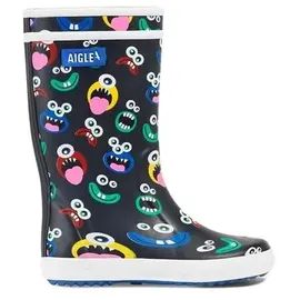 Aigle Lolly Pop Play2 Gummistiefel Mehrfarbig Monsters 25