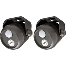 MR. BEAMS Außenstrahler LED braun mit Bewegungsmelder 160 lm
