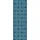 Queence Vinyltapete Melody 90x300 cm 0,9 m2 blau 34193
