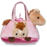 AURORA World 61013 - Fancy Pals Pferd 20cm, Handtasche mit Plüschtier